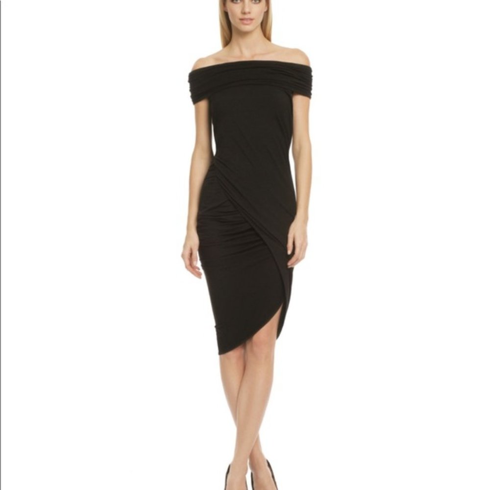 🚫SOLD🚫Donna Karan Piano Key Dress Draped